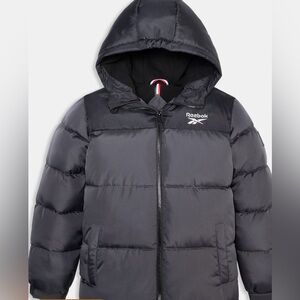 Reebok Kids black  Puffer Jacket. Fleece lined. Warm and lux. Size 3T. NWT.